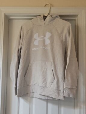 Under Armour Men’s Crewneck Hoodie - Light Beige